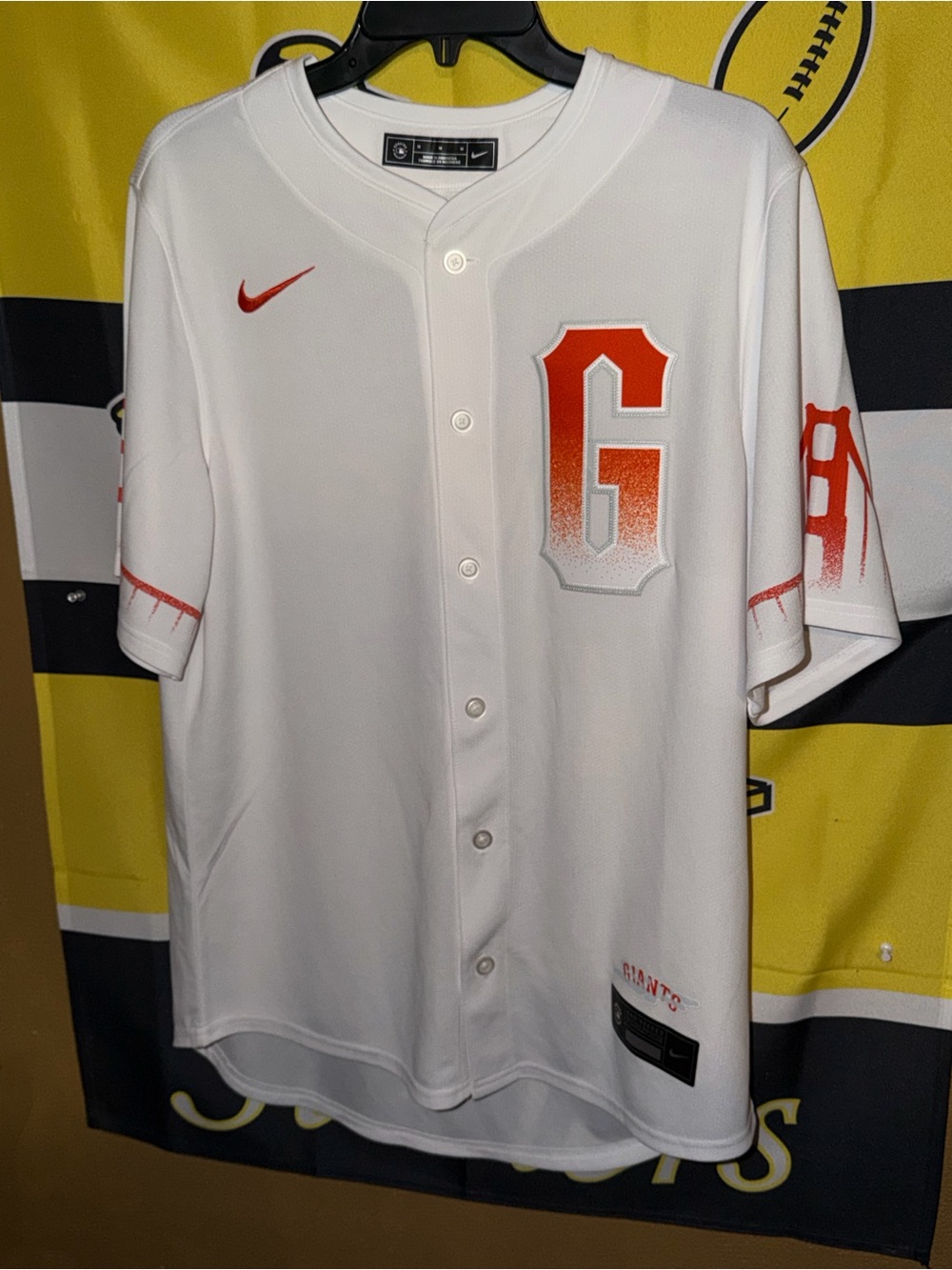 Nike MLB Baseball City Connect San Francisco Giants Jersey Men’s Size Medium New